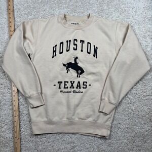 PRETTY VACANT Houston Texas Vacant Rodeo Graphic Sweatshirt